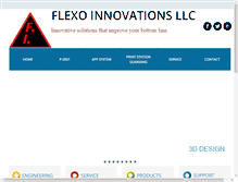Tablet Screenshot of flexo-i.com